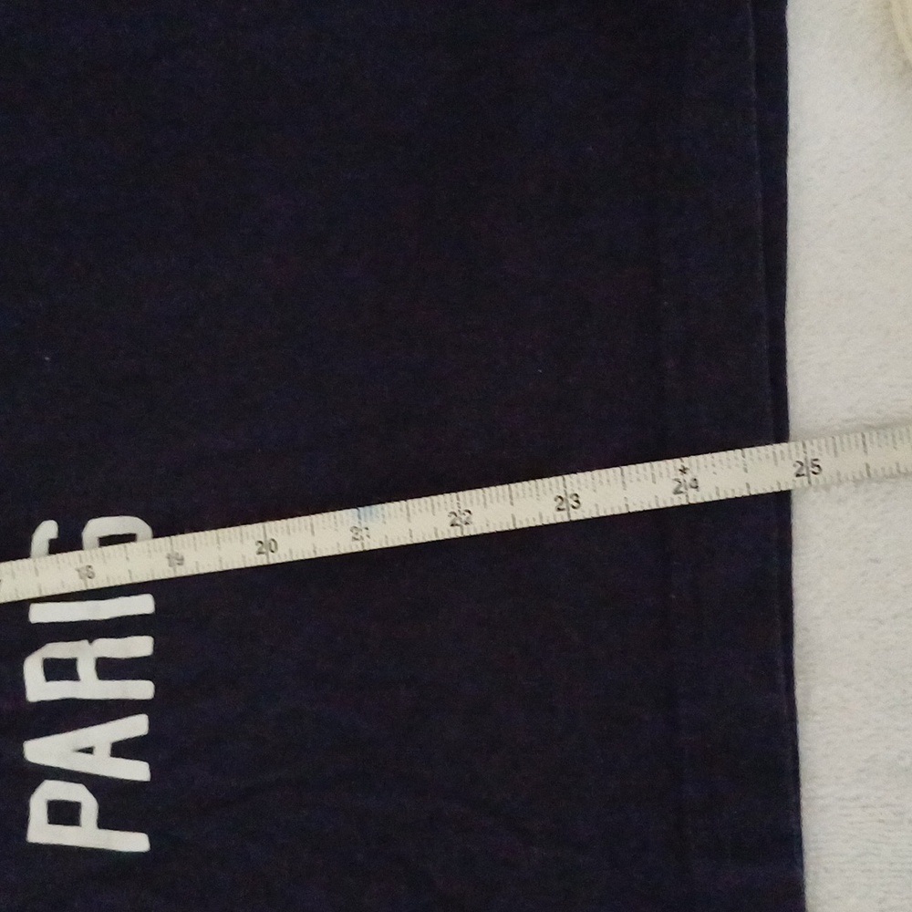 Lacoste Live Paris rare crewneck long sleeve navy tshirt 6 M/L - Picture 5 of 15